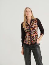 Dolcezza Knit Blouse "Moving Target Pilot"