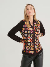 Dolcezza Knit Blouse "Moving Target Pilot"