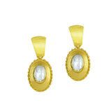 Betty Carré Medalita Earring Mother of Pearl