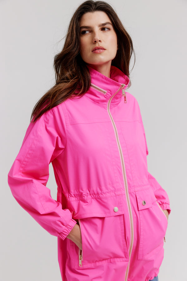 Nikki Jones Anorak Jacket- Pink Unicorn