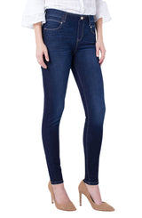 Liverpool The Gia Glider Skinny Pull-On High-Performance Eco Denim Payette