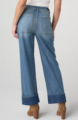 Liverpool High Rise Relaxed Straight with Utility Pockets