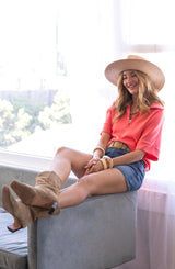 Liverpool Half Zip Popover Tops