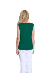 Multiples High Neck Tank | Deep Green