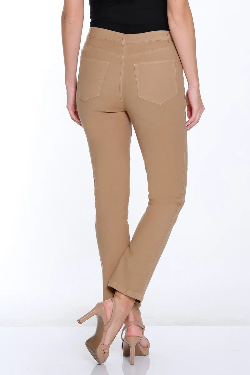 Multiples Slimsation® Silk Stretch Denim Ankle Jean | Tan