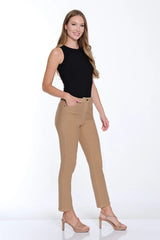Multiples Slimsation® Silk Stretch Denim Ankle Jean | Tan