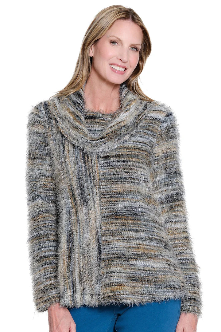 Multiples Cowl Collar Top | Multi