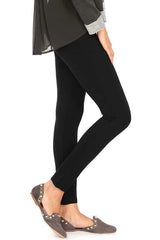 Multiples Slimsation® Wide Band Pull-On Ankle Legging | Black