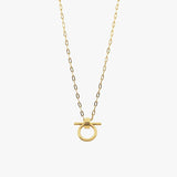 CXC Omega Necklace | Gold