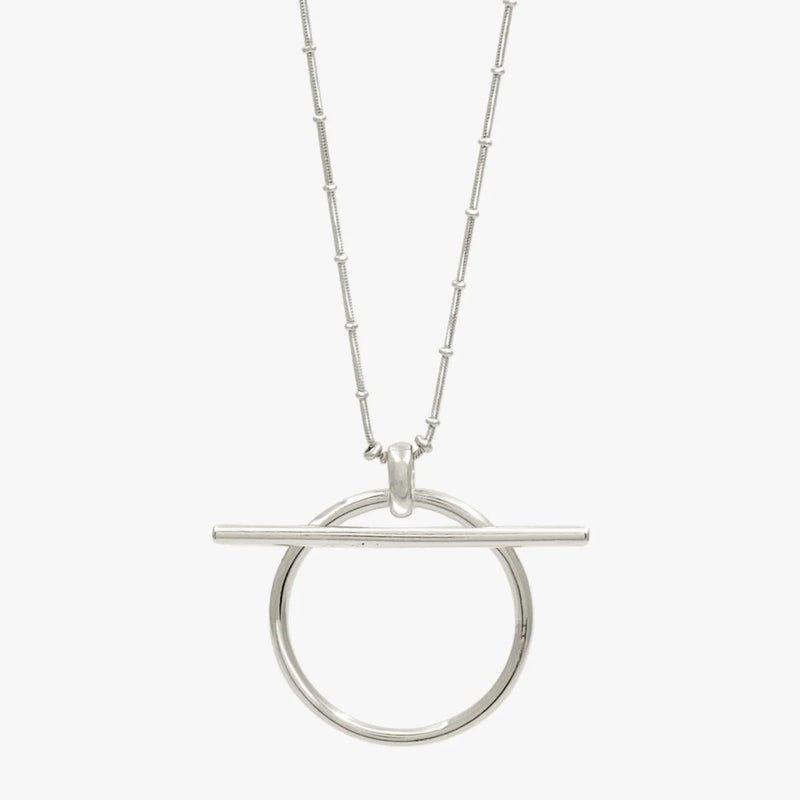 CXC Origins Slim Ball Necklace | Silver