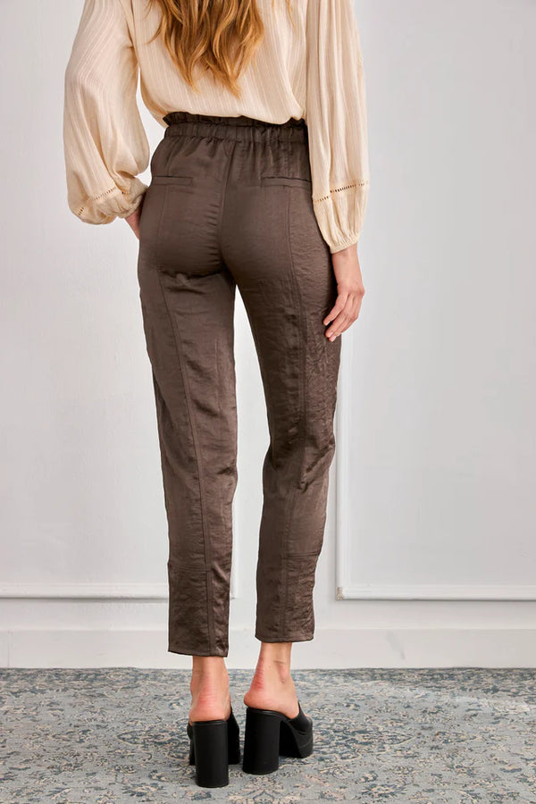 NKN nekane Satin Cargo Pants | Khaki