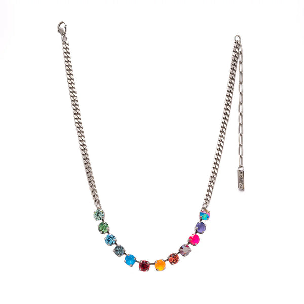 TOVA Mini Oakland Necklace in Watermelon Rainbow