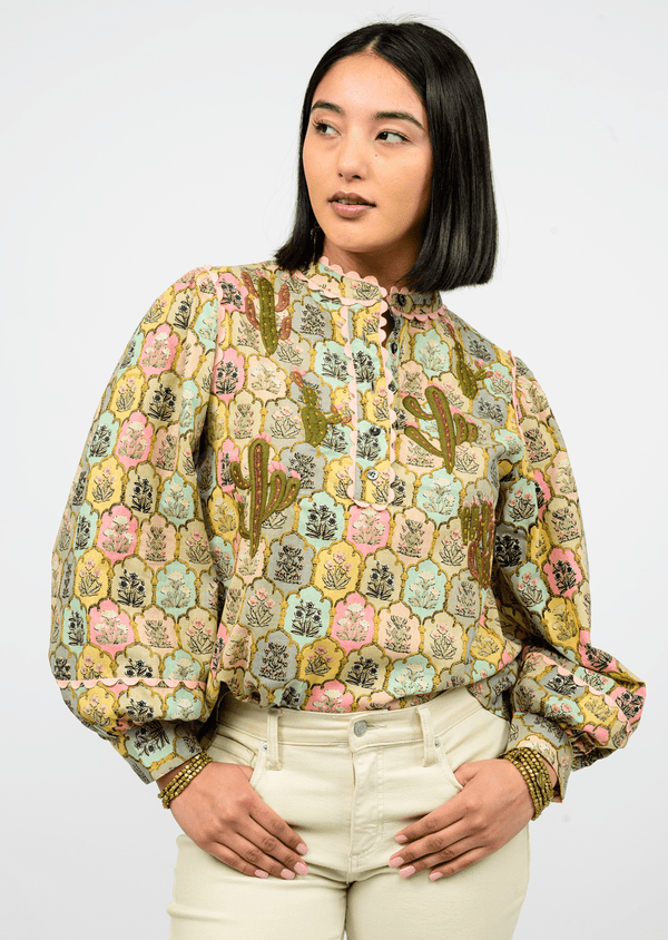 Ivy Jane Nopal Cactus Shirt