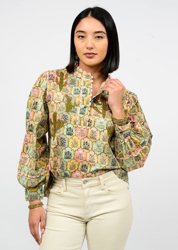 Ivy Jane Nopal Cactus Shirt