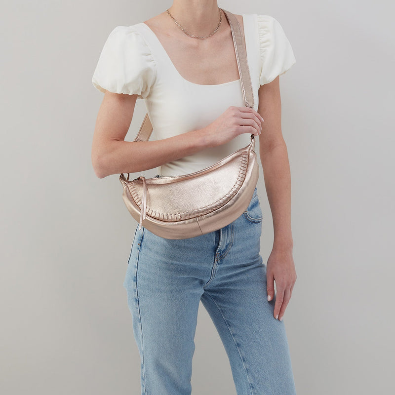 HOBO Knox Sling-Pink Metallic Gold