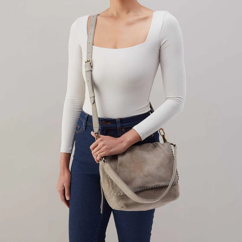HOBO Harley Convertible Shoulder Bag |Golden Granite