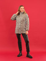 Dplcezza Woven Jacket | Taupe