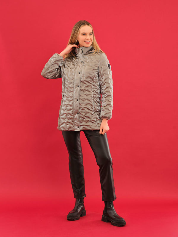 Dplcezza Woven Jacket | Taupe