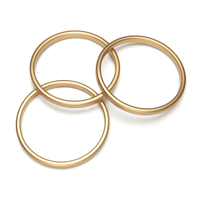 PONO Twiggy Barile Bangle Set of 3 | Gold