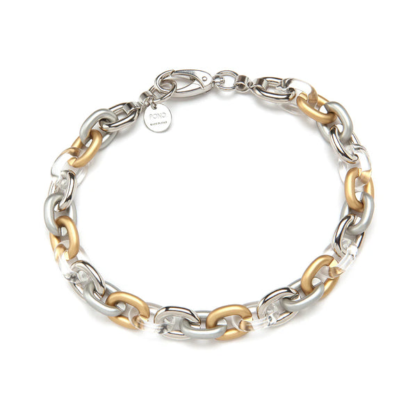 PONO Barile Minibike Chain Necklace | Platinum