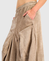 Alembika Cord Harem Pockets Pants | Sand