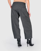 Alembika Atelier Herringbone Pants | Steel