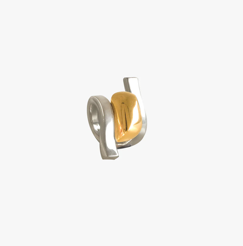 CXC Stony Ring | Silver/Gold