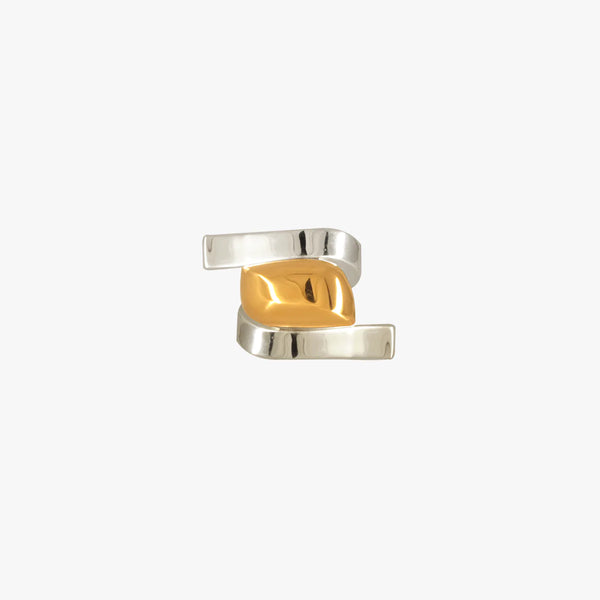 CXC Stony Ring | Silver/Gold