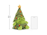 Jellycat Christmas Tree Ricky Rain Frog