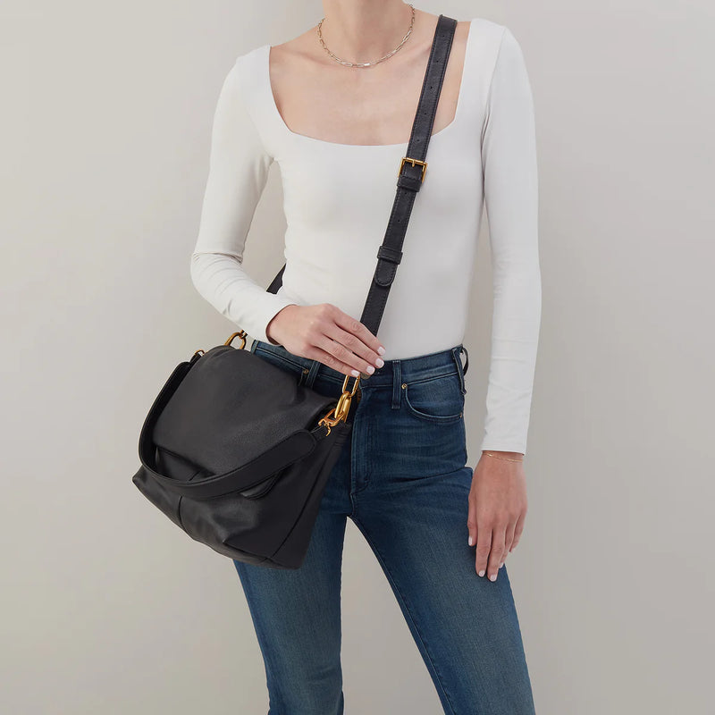 HOBO Harley Convertible Shoulder Bag | Black