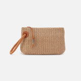HOBO Daisy Daze Large Wristlet | Meadow Woven Straw