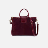 HOBO Sheila Medium Satchel | Prairie Garnet