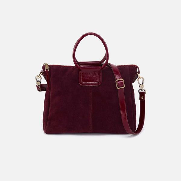 HOBO Sheila Medium Satchel | Prairie Garnet
