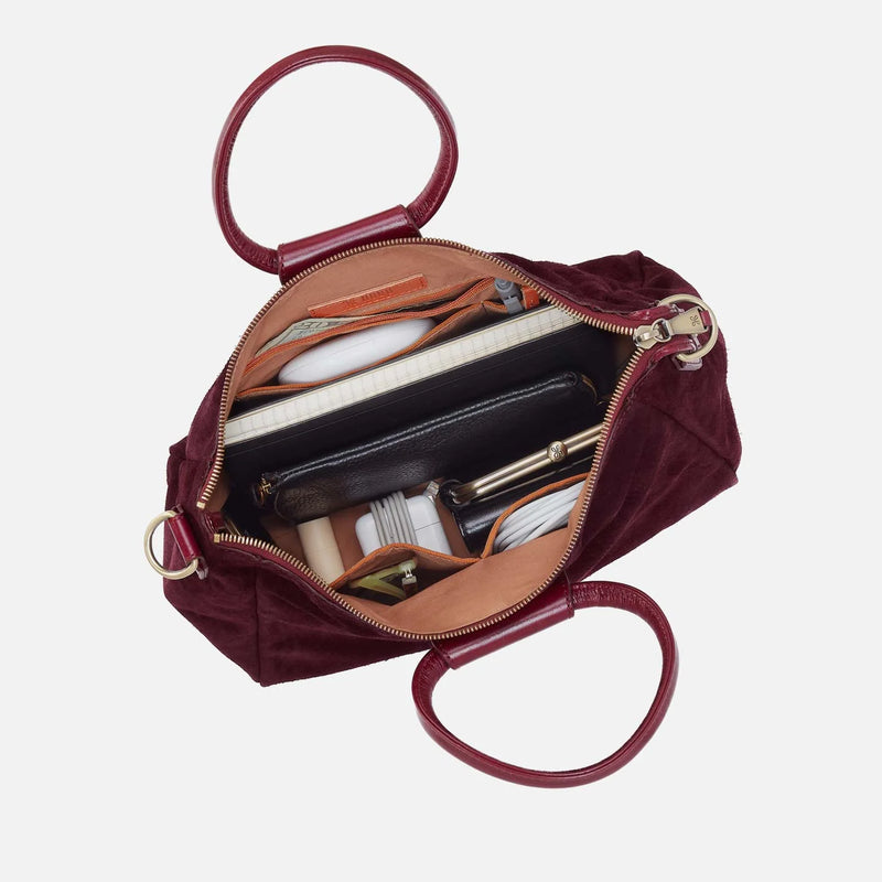 HOBO Sheila Medium Satchel | Prairie Garnet