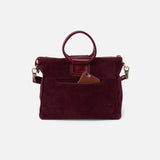 HOBO Sheila Medium Satchel | Prairie Garnet