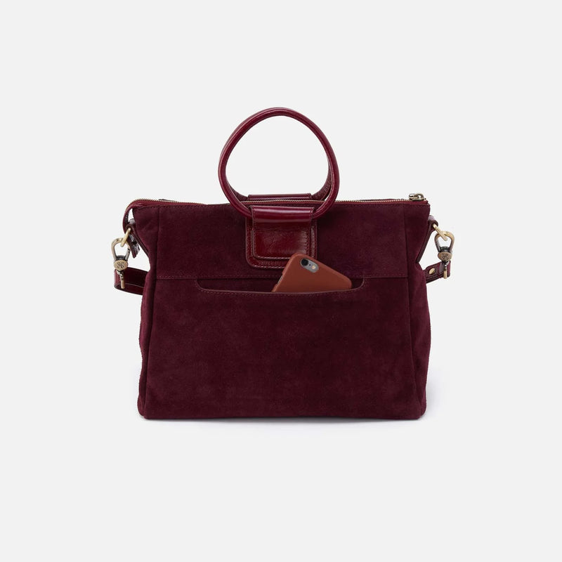 HOBO Sheila Medium Satchel | Prairie Garnet