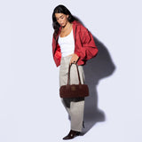 HOBO Sadie Satchel | Chocolate