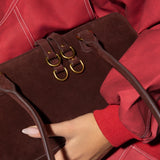 HOBO Sadie Satchel | Chocolate