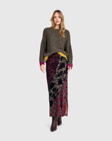 Alembika Riff Boucle Sweater | Truffle