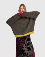 Alembika Riff Boucle Sweater | Truffle