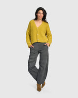 Alembika Teddy Boucle Cardigan | Sunflower