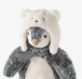 Elegant Baby Penguin with Hat Toy