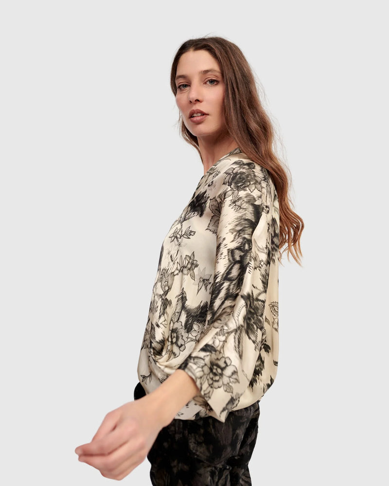 Alembika Fatima Draped Top | Mix