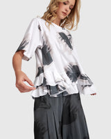 Alembika Urban Fleeting Ruffle Tee | Cloudbloom
