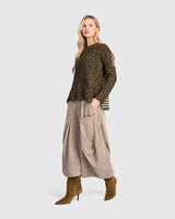 Alembika Cord Harem Pockets Pants | Sand