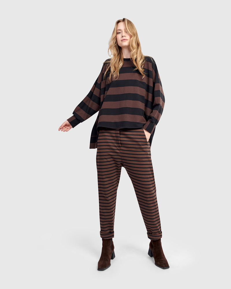 Alembika Urban Pep Tee | Brown/Black