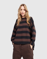 Alembika Urban Pep Tee | Brown/Black