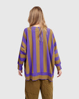 Alembika Urban Pep Tee | Purple/Khaki