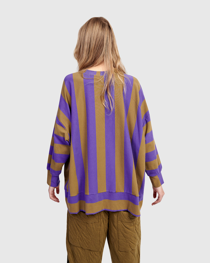 Alembika Urban Pep Tee | Purple/Khaki