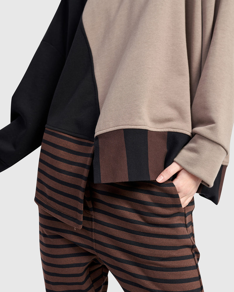 Alembika Urban Blitz Crewneck Top | Mix